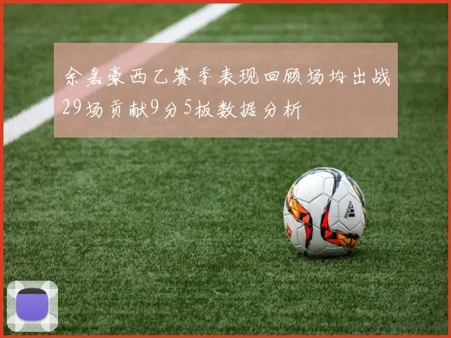 余嘉豪西乙赛季表现回顾场均出战29场贡献9分5板数据分析